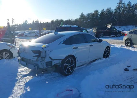 2018 Honda Accord Sport z USA, uszkodzony, nr VIN 1HGCV1F30JA057706